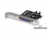 Tarjeta Paralela PCI Express, un puerto, víax1